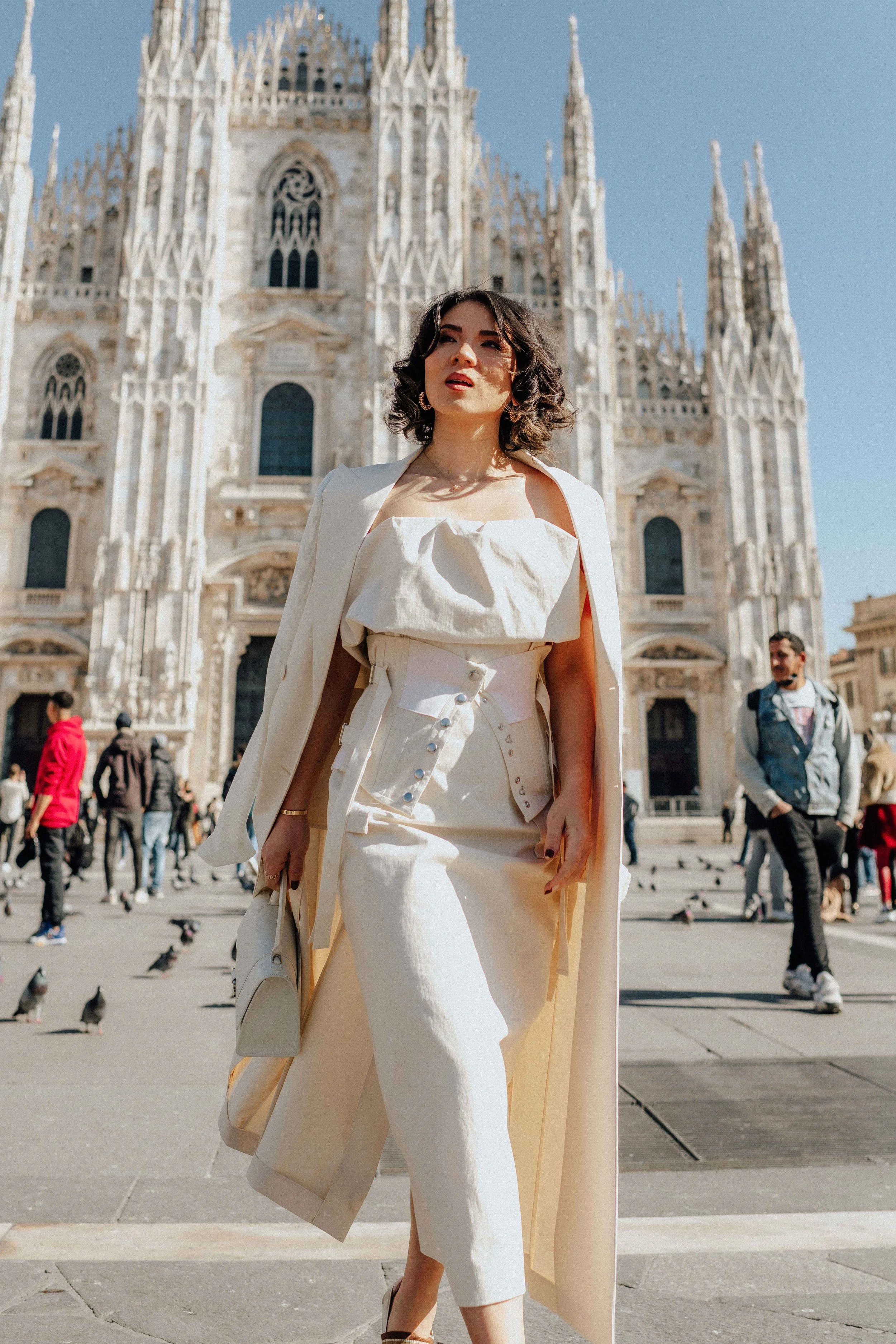 Sportmax All The Way Outside The Milan Duomo — Style Right Fashion